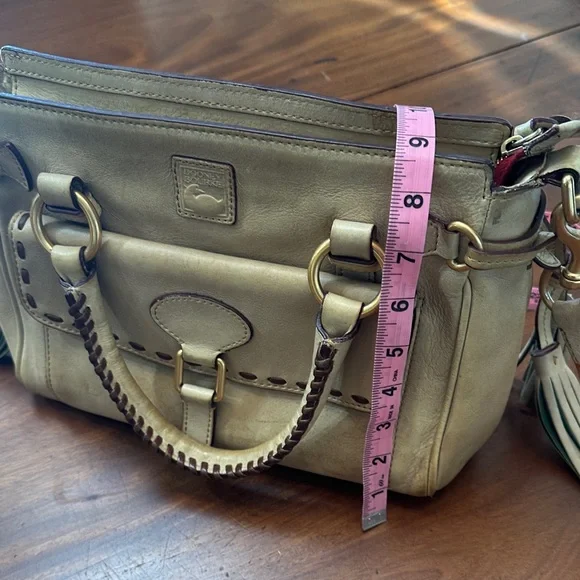 Dooney & Bourke Classic Brown Satchel - Picture 14 of 15